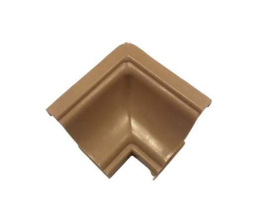 Canto Perfilplast Colonial Ipê Interno 4 Peças