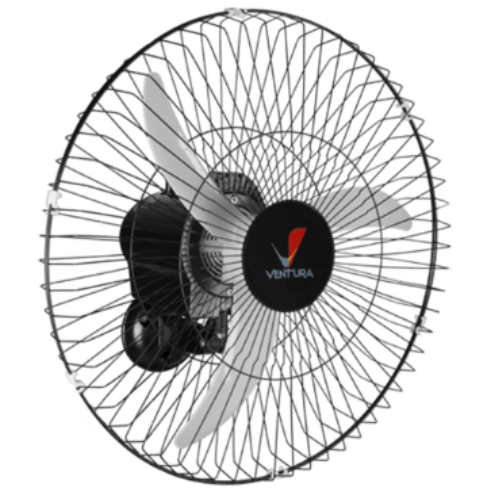 Ventilador Ventidelta Parede Ventura 50Cm Preto