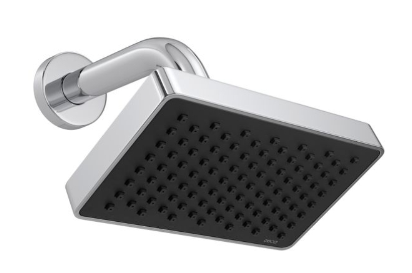 Ducha Deca Flex Retangular De Parede Quadrado Cromado 2082 C.Std