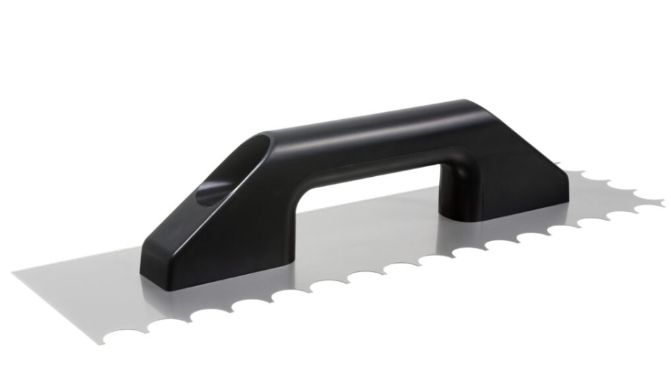 Desempenadeira Aço Dentada Raio 10Mm 38Cm