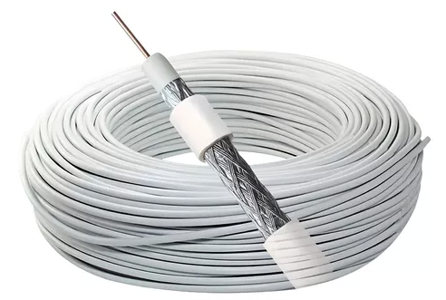 Conjunto Proeletronic Cabo Coxial 8M 