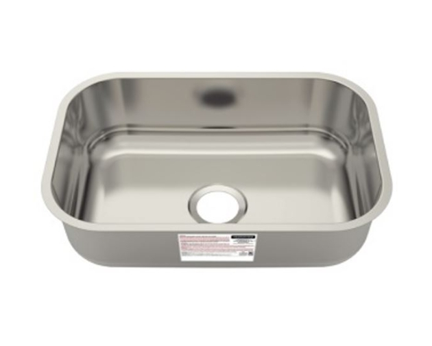 Cuba Tramontina Inox Basic Retangular 47X30 Sem Válvula