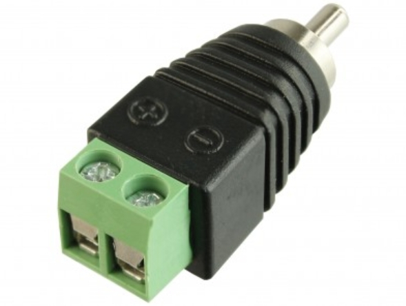 Conector Proeletronic Rca Acho Com Borne