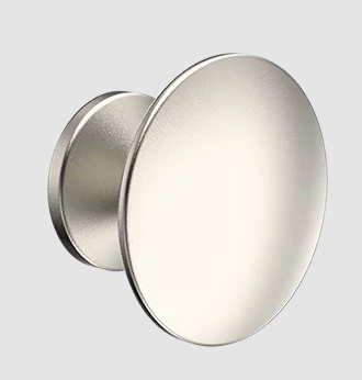 Puxador Soprano Vitta Ponto Redondo Escovado 29Mm Niq 