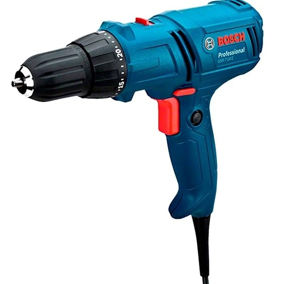 Parafusadeira Elétrica Bosh + Bolsa 400W Gsr 714