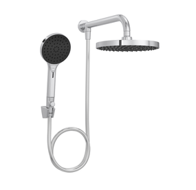 Ducha Deca Flex Redendo Parede Com Desviador Cromado 160Mm 