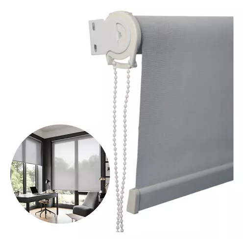 Persiana Primafer Rolo Solar 120X260Cm Cinza 