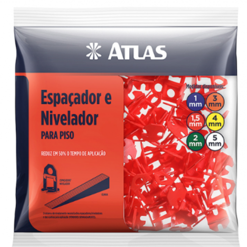 Espaçador Atlas 2.0Mm At50 50 Peças