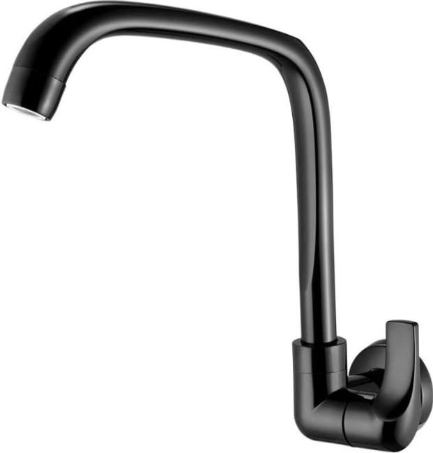 Torneira Lorenzetti Fitt Cozinha De Parede F61 Preto 1168