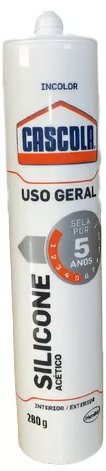 Silicone Cascola Uso Geral Incolor 280G