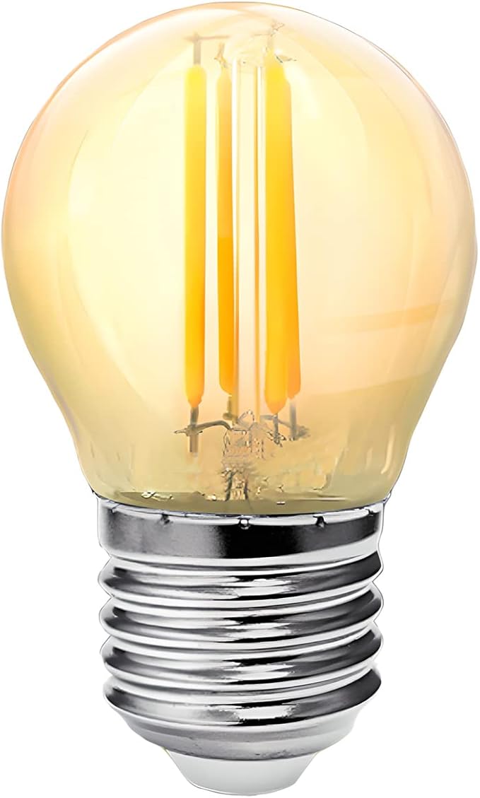 LÂMPADA NITROLUX LED FILAMENTO G45 E27 4W 2.2K NITROLUX