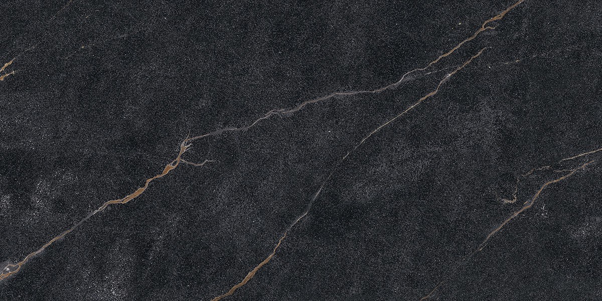 PORCELANATO DELTA 60X120 NERO VENE DORO POLIDO TIPO A