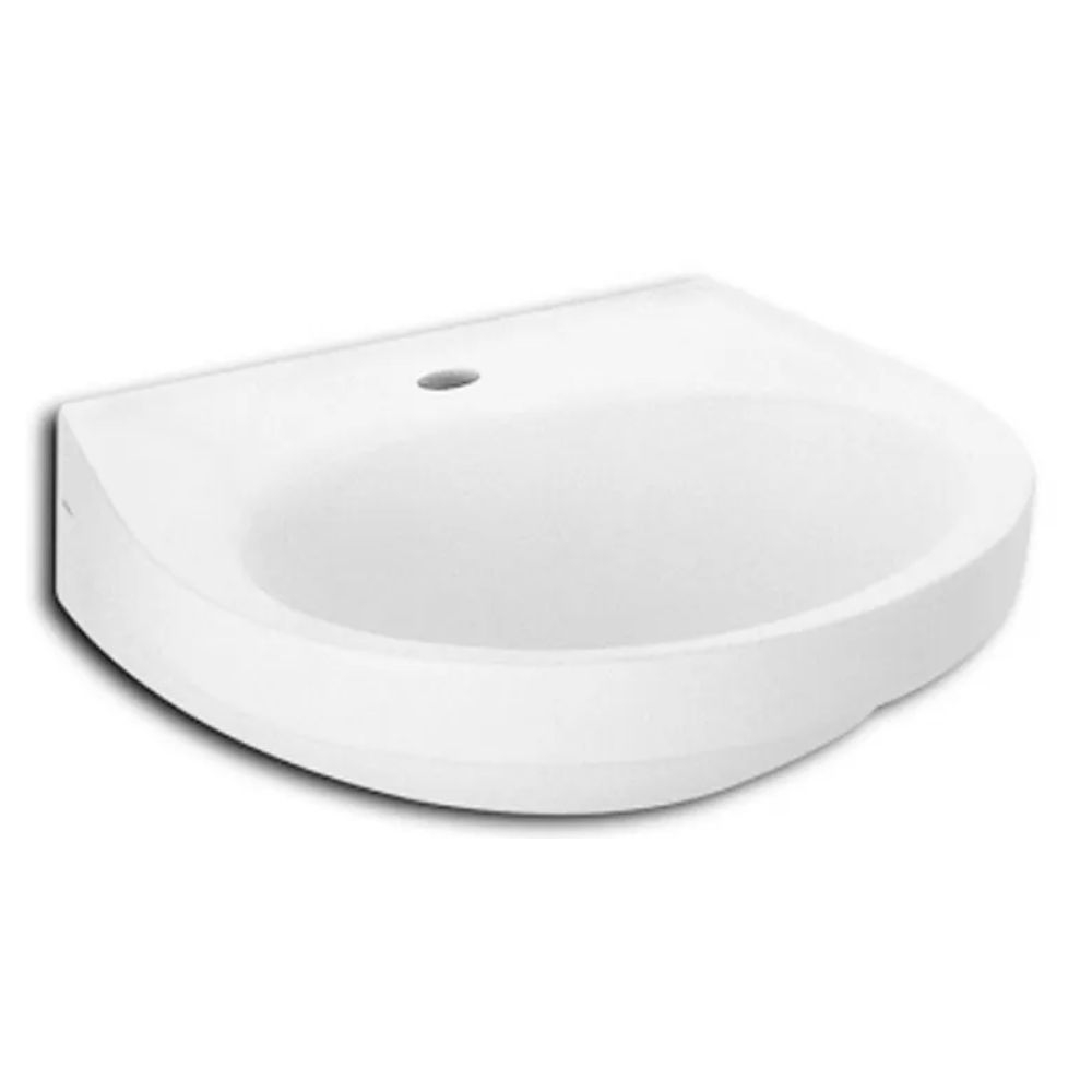 Lavatório Para Coluna 470X425 Parati Branco Logasa
