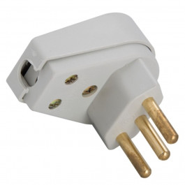 Plug Reforçado Versátil 2P+T  1 10 A Cinza Pial